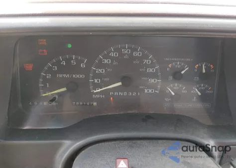 1997 Chevrolet C1500 Fleetside W/T z USA, uszkodzony, nr VIN 1GCEC14W2VZ191974